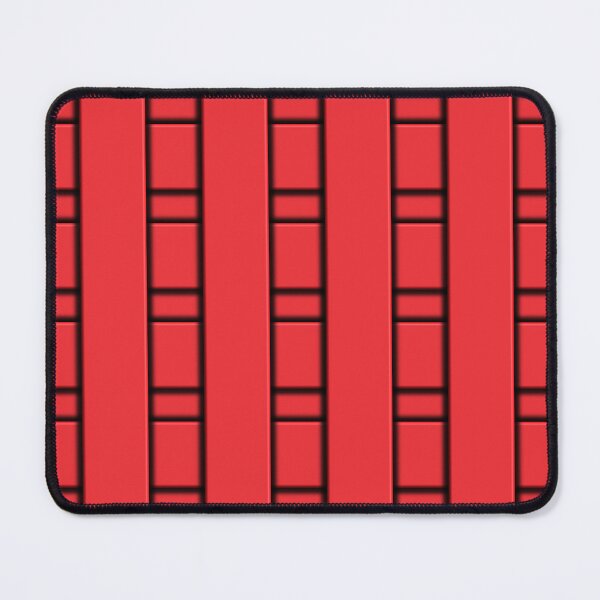 Item preview, 3D Red Geometric Abstract Pattern designed and sold by mamahellfire31.