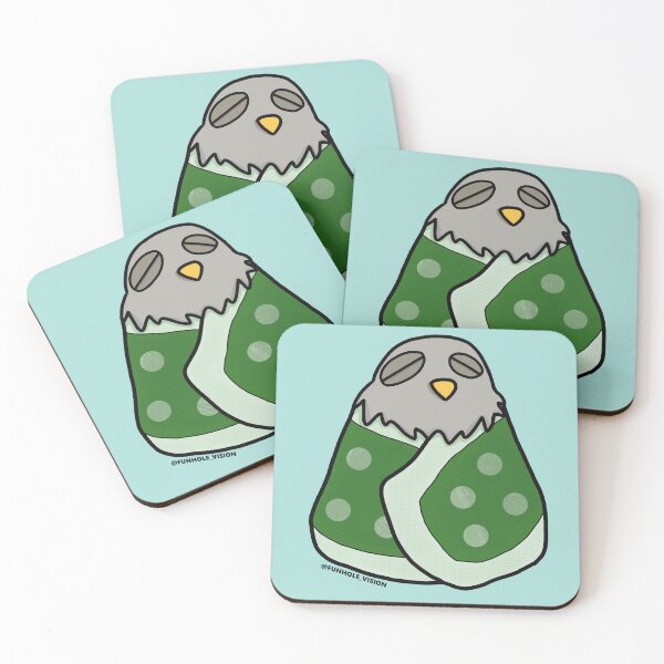 Item preview, Cute Bird in A Blanket Art designed and sold by FunholeVision.