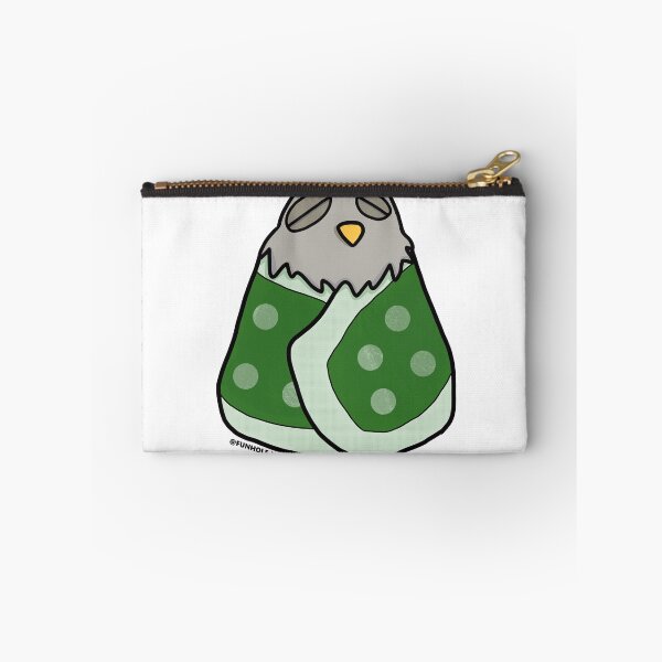Item preview, Cute Bird in A Blanket Art designed and sold by FunholeVision.