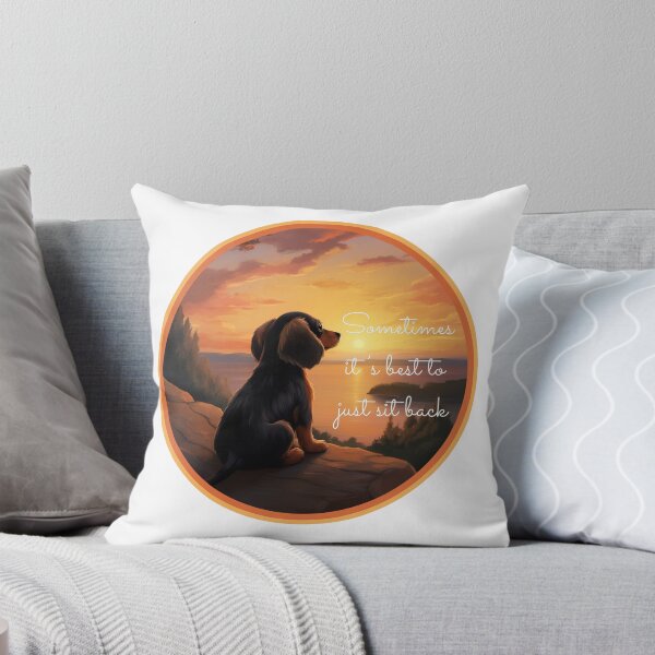Item preview, Sometimes it's best to just sit back (Dachshund) designed and sold by toddag5.