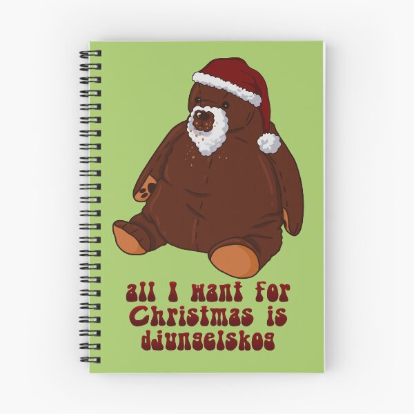 Item preview, All I want for Christmas is Djungelskog - Santa Ikea Bear designed and sold by ellabirch.