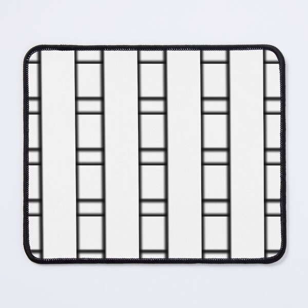 Item preview, 3D White Geometric Abstract Pattern designed and sold by mamahellfire31.