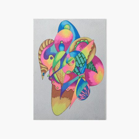 Item preview, Ice Cream, 2023, gel pen  designed and sold by ArikaLeArtShop.