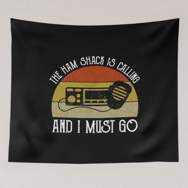 Item preview, The Ham Shack Is Calling And I Must Go designed and sold by Cat Lady Designs.