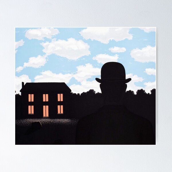Artikel-Vorschau von Gemälde von Rene Magritte Kunstwerke von Rene Magritte, designt und verkauft von Rayscompany.