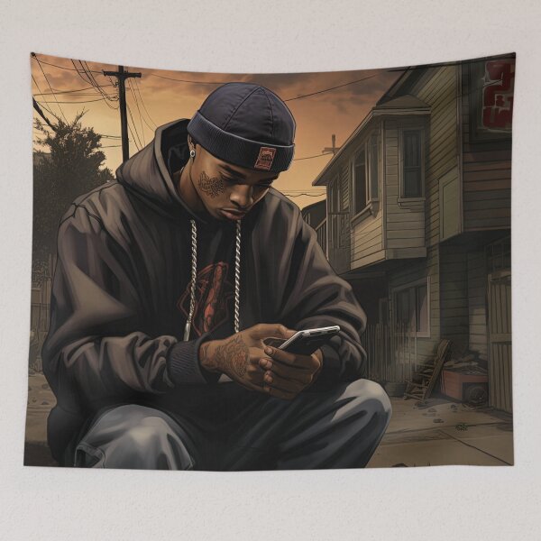 Item preview, Blackberry | Hip Hop style designed and sold by ComicsFactory.