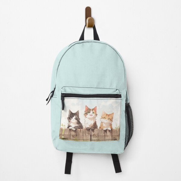 Artikelvorschau, drei niedliche Katzen Kitten im Kawaii manga chibi anime stil entworfen und verkauft von WallyPink.