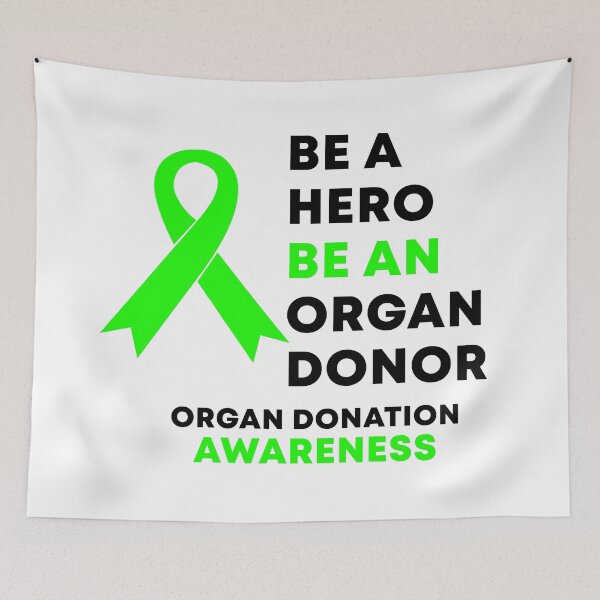 Item preview, Be A Hero Be An Organ Donor designed and sold by Color-Sparkle.