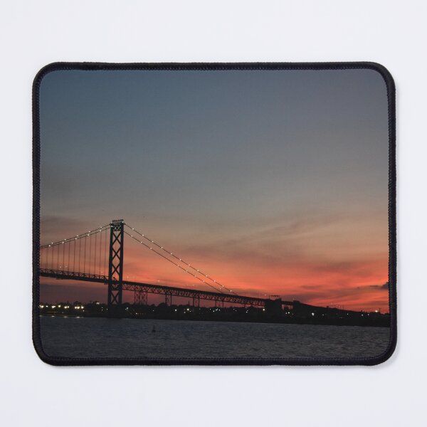 Item preview, sunset bridge skyline designed and sold by ItemCrafter.