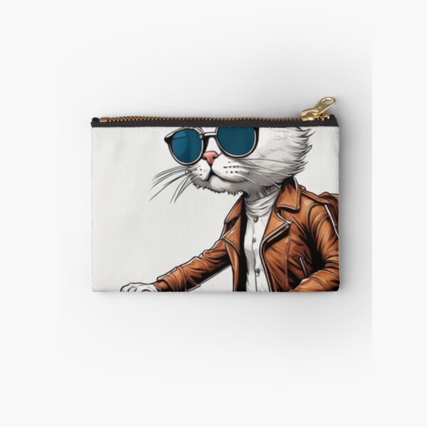 Item preview, Cool Cyclist Cat Artwork designed and sold by Collision19.