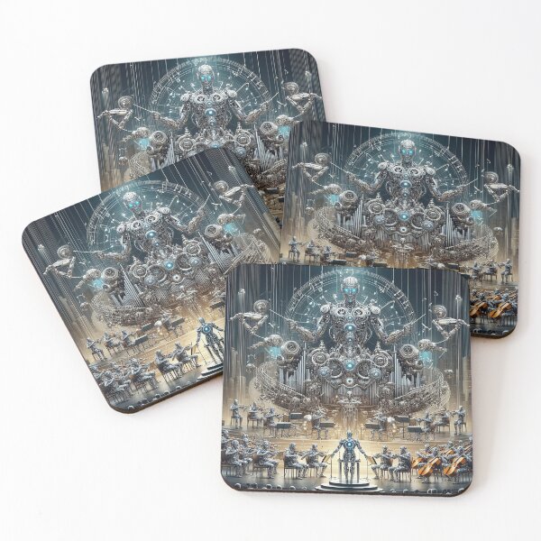 Item preview, Robotic Symphony designed and sold by TextileTrove.
