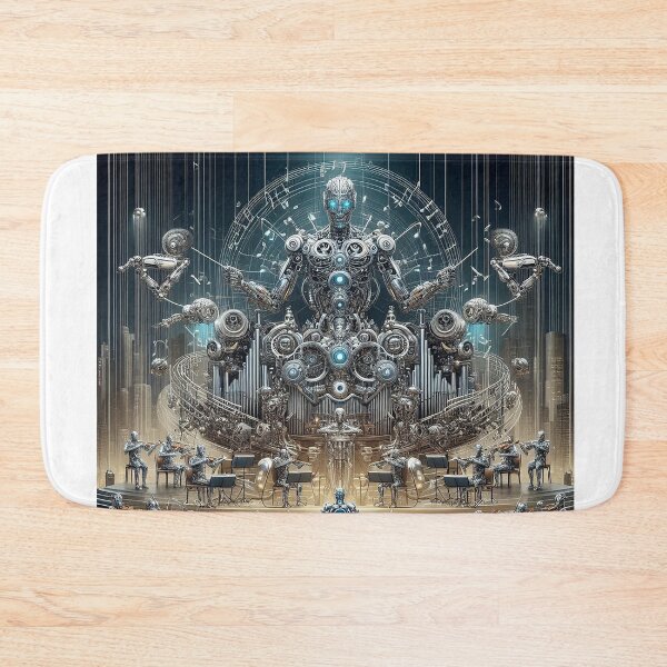 Item preview, Robotic Symphony designed and sold by TextileTrove.