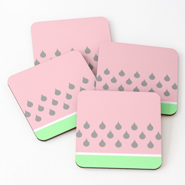Item preview, summer pastel pink watermelon slice  designed and sold by Gossip Rag.