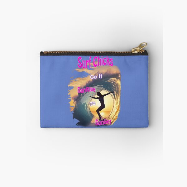 Item preview, Surf Chicks do it Sunrise to sunset. designed and sold by leyfinder.