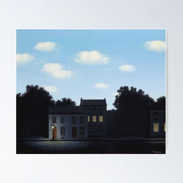 Artikel-Vorschau von Gemälde von Rene Magritte Kunstwerke von Rene Magritte, designt und verkauft von Rayscompany.