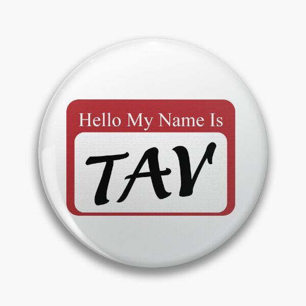 Item preview, TAV Nametag designed and sold by HitDieHimbo.