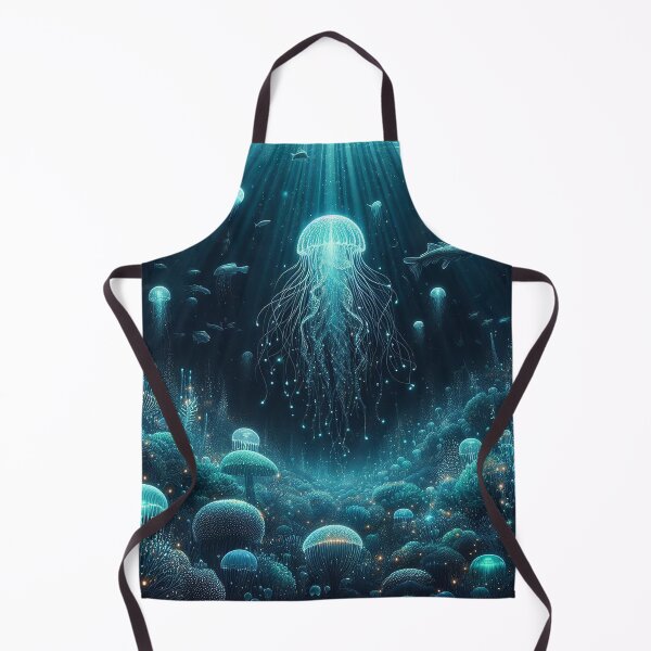 Item preview, Bioluminescent Serenity designed and sold by TextileTrove.