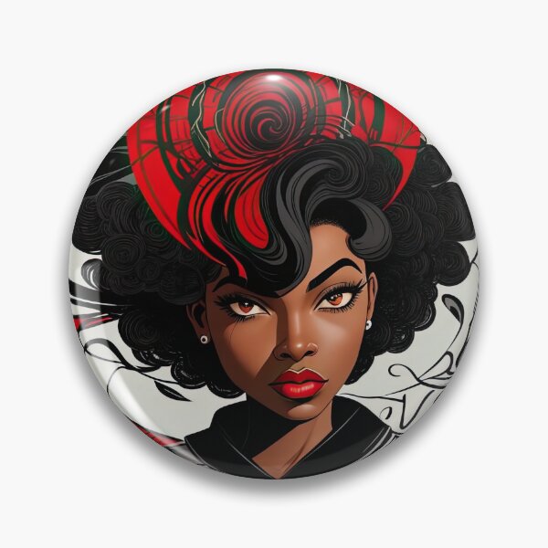 Item preview, African woman in art designed and sold by Wallisart.