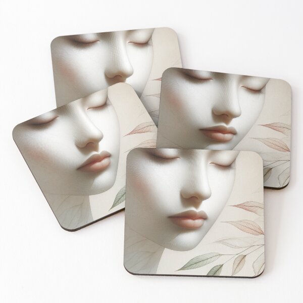 Item preview, Serenity in Repose: A Zen-Inspired Portrait designed and sold by Vlark555.
