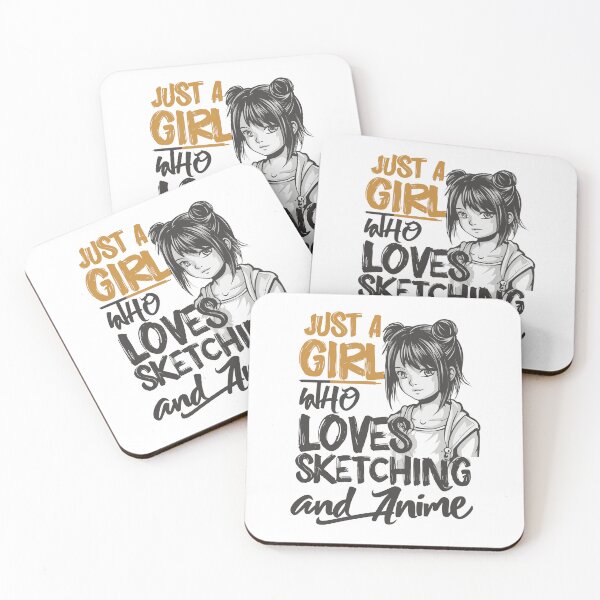 Item preview, Just a girl who loves anime designed and sold by philosofull.