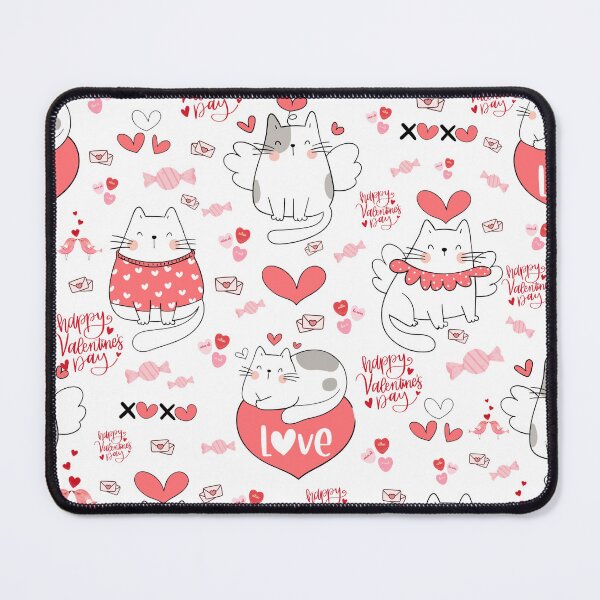 Item preview, Happy Valentine's cats designed and sold by Nupitz.