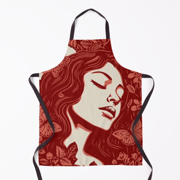 Item preview, Linocut Woman designed and sold by Texterns.