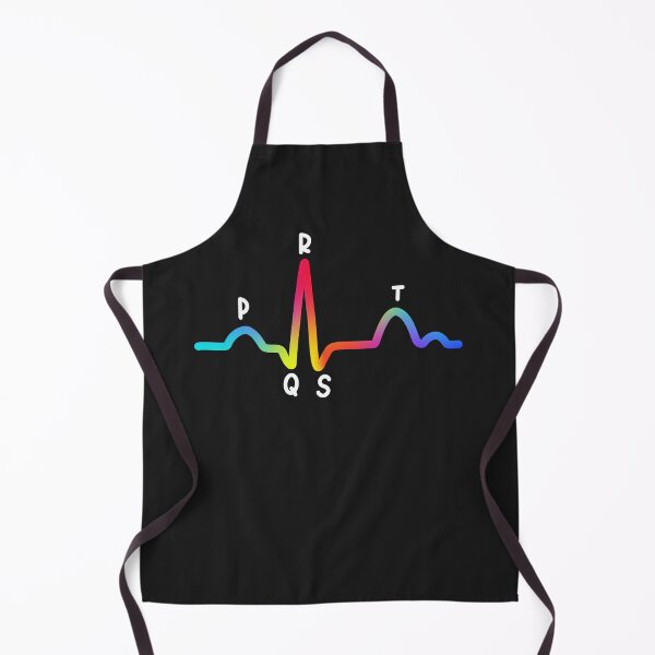 Item preview, Hand Drawn Normal Electrocardiogram ECG Rainbow designed and sold by SofiaSava01.