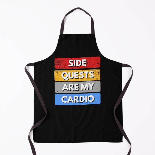 Item preview, Side Quests Are My Cardio designed and sold by MtValleyDesign.