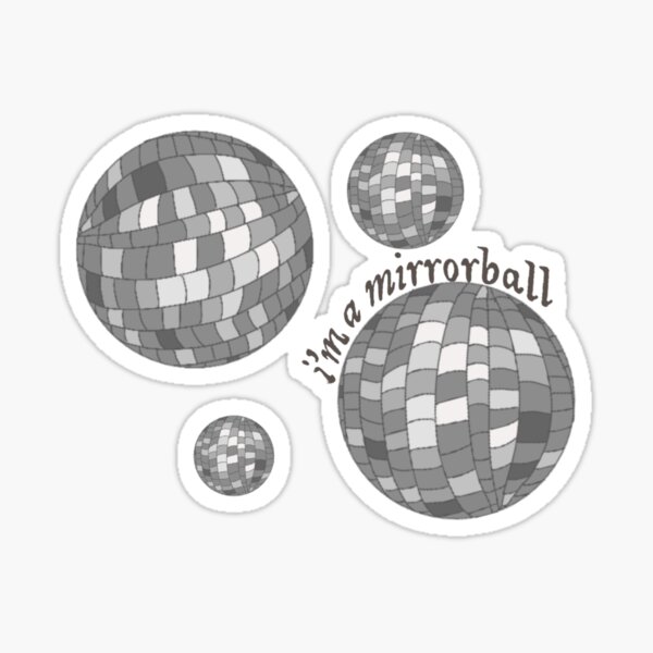 Disco Mirrorball Sticker