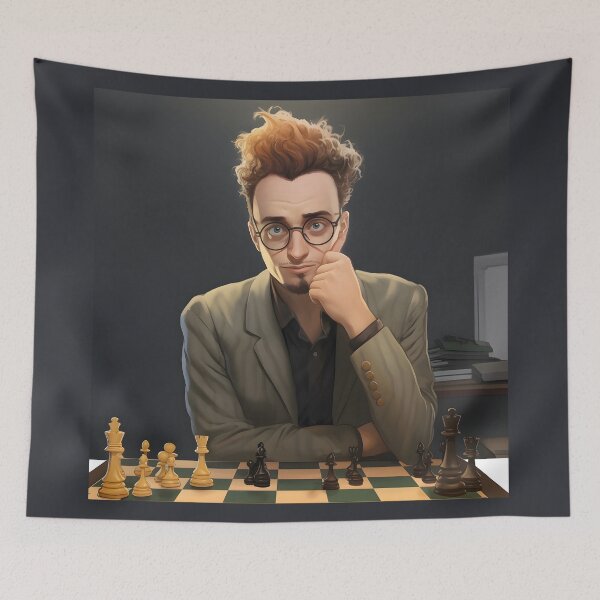 Item preview, GothamChess Fan Art designed and sold by GambitChess.