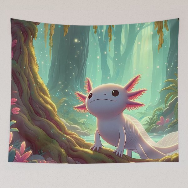 Item preview, Axolotl Art #64 | Axolotl Lovers designed and sold by ksgraphics222.