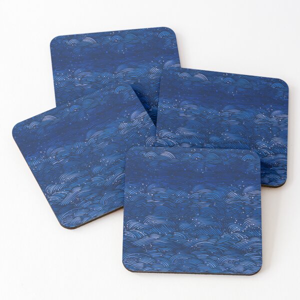 Item preview, Waves of Blue - Pattern designed and sold by Daniel Wampler.