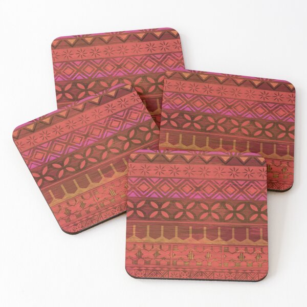 Item preview, Hawaiian Lava Flow Red Blanket Patterns  designed and sold by sunnthreads.