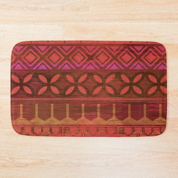 Item preview, Hawaiian Lava Flow Red Blanket Patterns  designed and sold by sunnthreads.