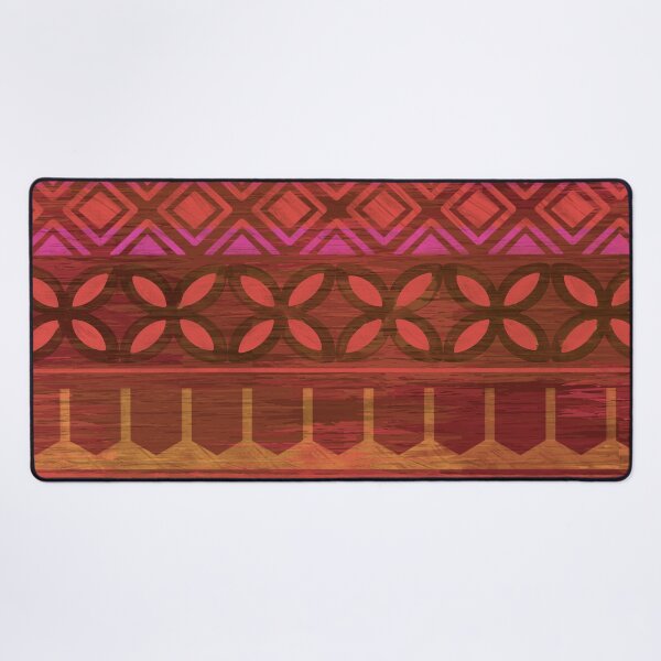 Item preview, Hawaiian Lava Flow Red Blanket Patterns designed and sold by sunnthreads.