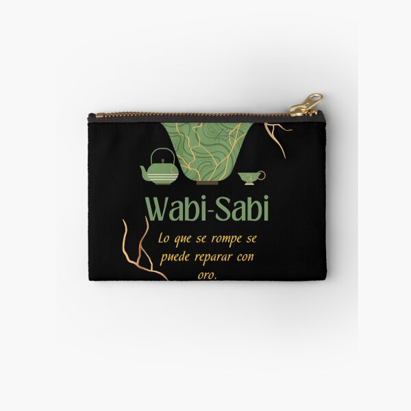 Item preview, Wabi sabi philosophy and kintsugi quote: what breaks can be repaired with gold designed and sold by CachoGlorious.