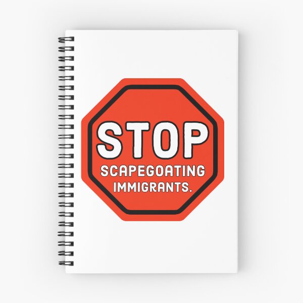 Item preview, Stop scapegoating immigrants designed and sold by Rachel the Artist .