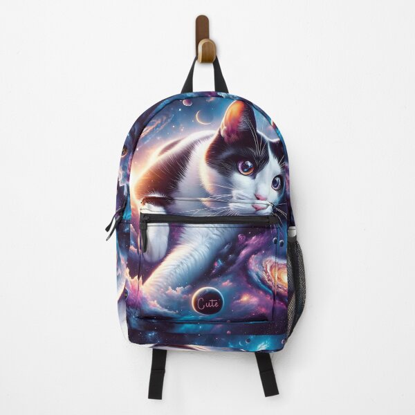 Item preview, Astral Whiskers: Galactic Adventure Cat designed and sold by inkArtistryfine.