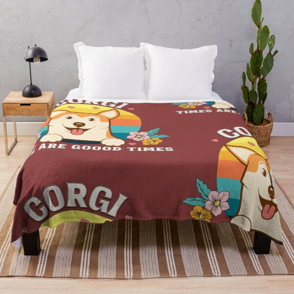 Item preview, corgi times are good times funny gifts, designed and sold by MCanderart.