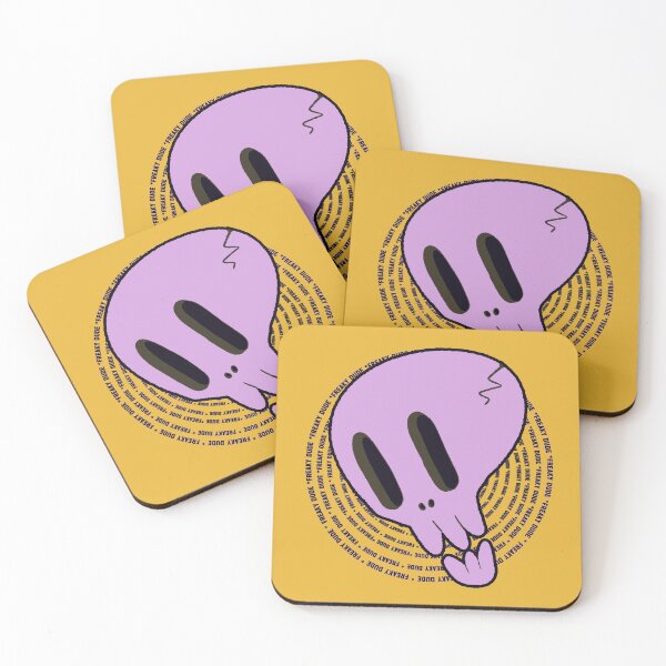 Aperçu de l'œuvre Conception de crâne violet Freaky Dude créée et vendue par Wes.