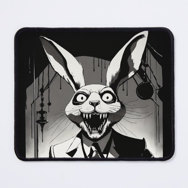 Item preview, Scary Bunny Rabbit designed and sold by ossiagraphics.