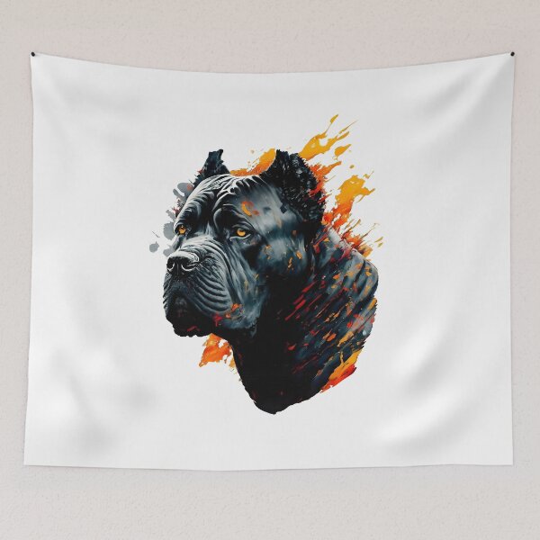 Item preview, Fire Cane Corso  designed and sold by vintagePandD.