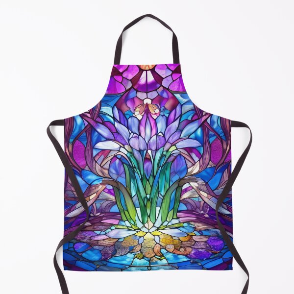 Artikelvorschau, Buntglas-Orchideenblume entworfen und verkauft von ChanceTwoArt.
