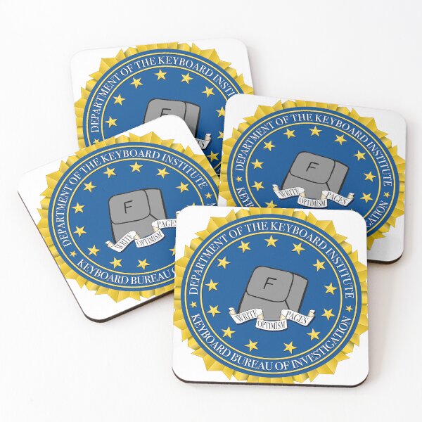 Item preview, seal of the keyboard bureau of investigation designed and sold by kbinstitute.