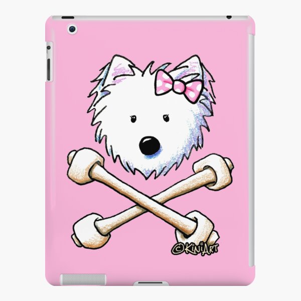 Torrid Diva Westie Crossbones iPad Snap Case