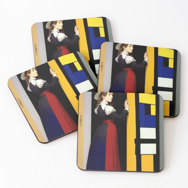 Item preview, Geometric Elegance: Inspired by Piet Mondrian designed and sold by AthosVolzenArt.