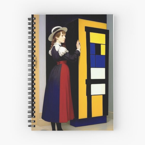 Item preview, Geometric Elegance: Inspired by Piet Mondrian designed and sold by AthosVolzenArt.