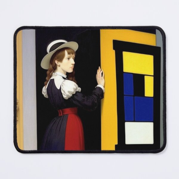 Item preview, Geometric Elegance: Inspired by Piet Mondrian designed and sold by AthosVolzenArt.