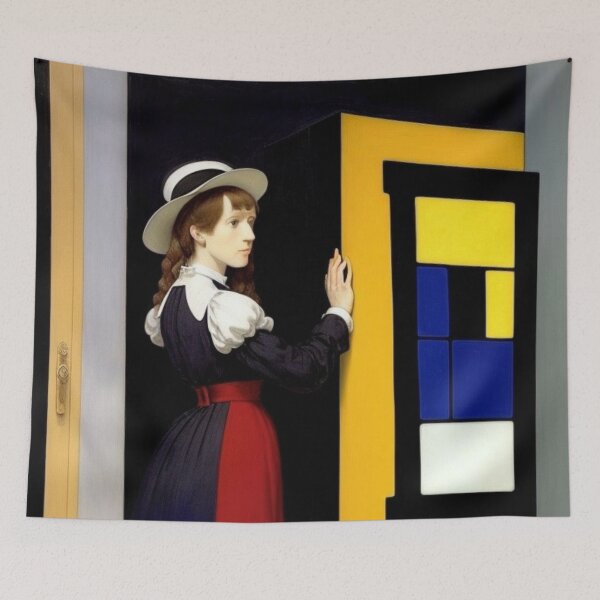 Item preview, Geometric Elegance: Inspired by Piet Mondrian designed and sold by AthosVolzenArt.
