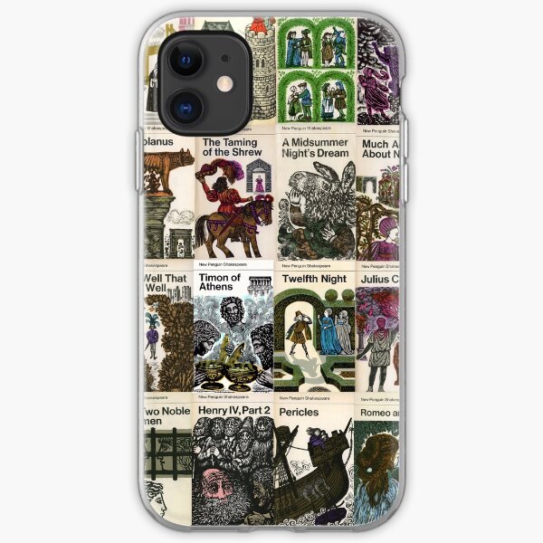 Las obras de shakespeare Funda blanda para iPhone